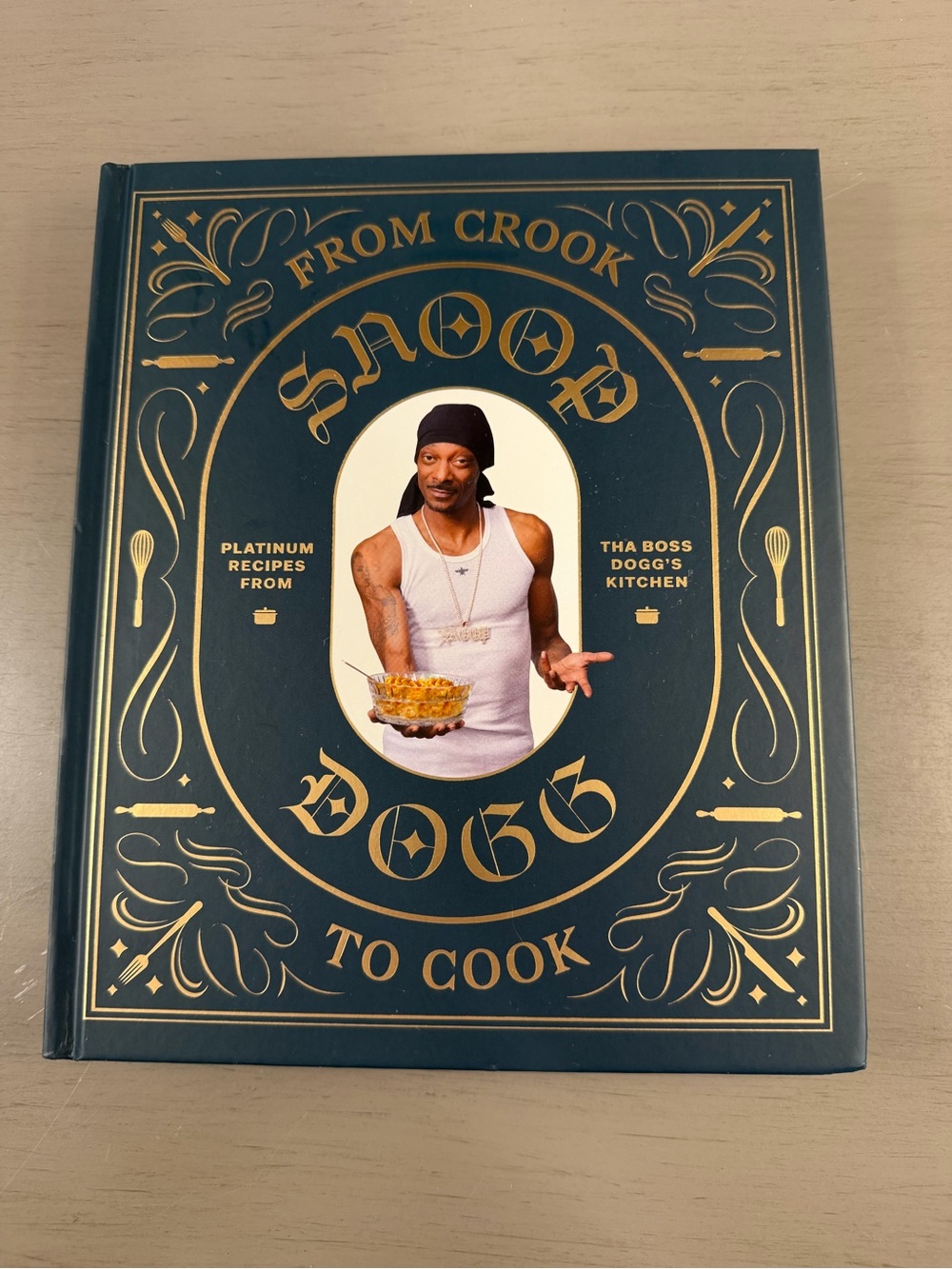 From Crook to Cook Tha Boss Dogg's Kitchen Snoop Dogg Cookbook 2018 Collectible